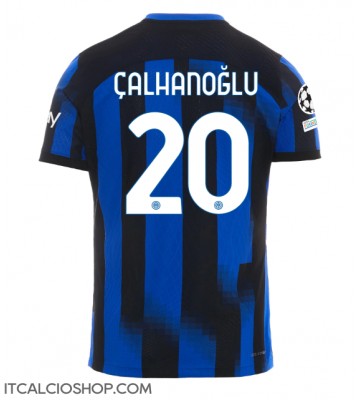 Inter Milan Hakan Calhanoglu #20 Prima Maglia 2023-24 Manica Corta